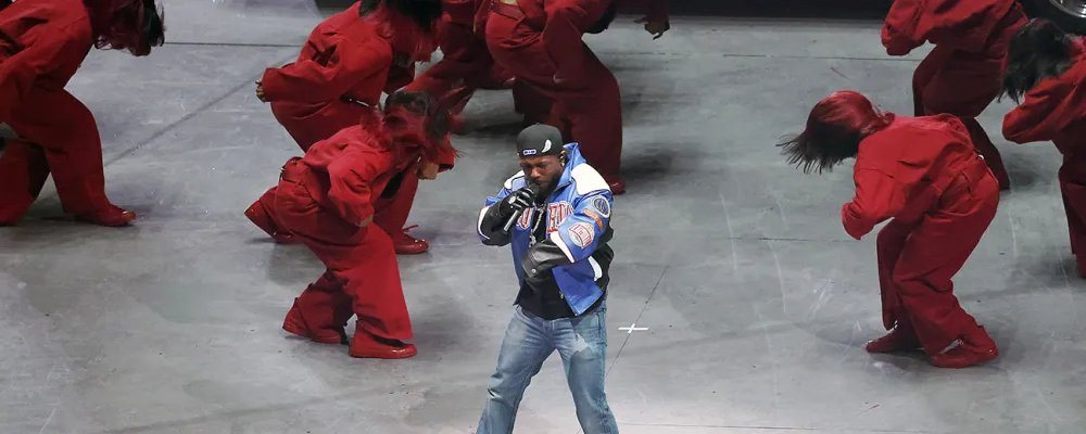 Cover image for Kendrick Lamar’s Super Bowl Halftime Show Missed the Mark: A Dedication to Drake